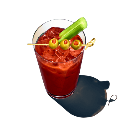 A glass of a spicy bloody mary is a booster for your mind and mood.