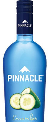 High Quality Bottles And Aesthetic Design With Cucumber Infused Vodka From Pinnacle.